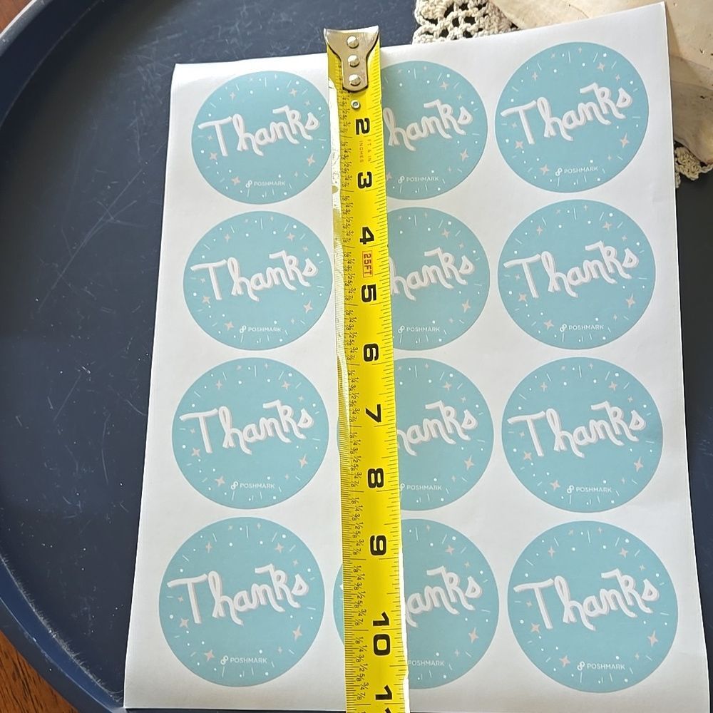 Thank You Blue poshmark Authentic poshfixings poshshow Swag Posher - Picture 8 of 14